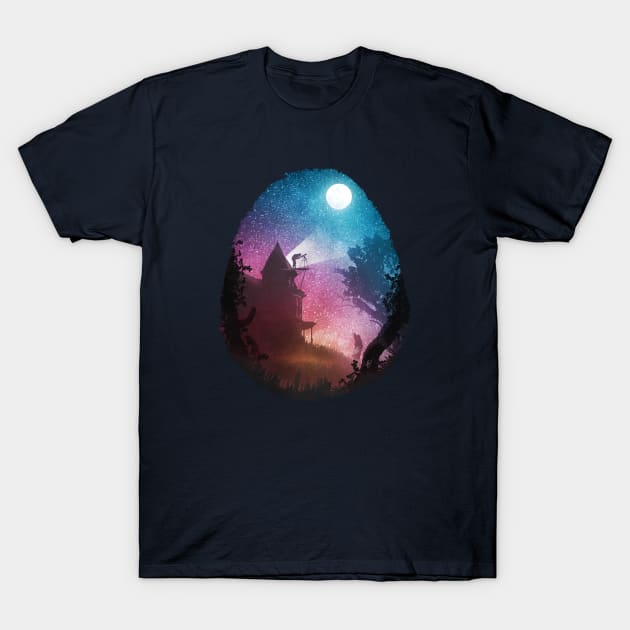 Young Astronomer T-Shirt by DVerissimo